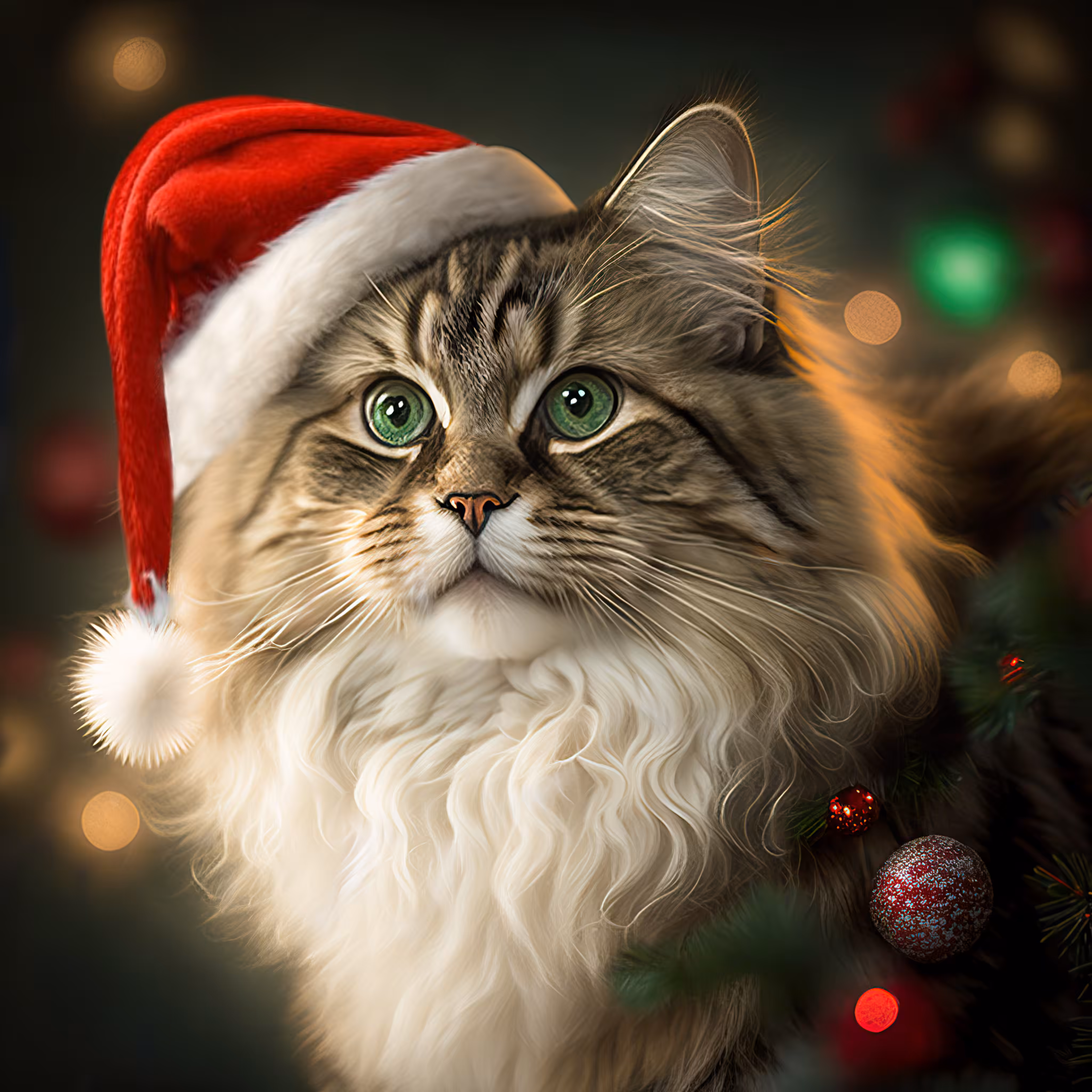 Santa Cat