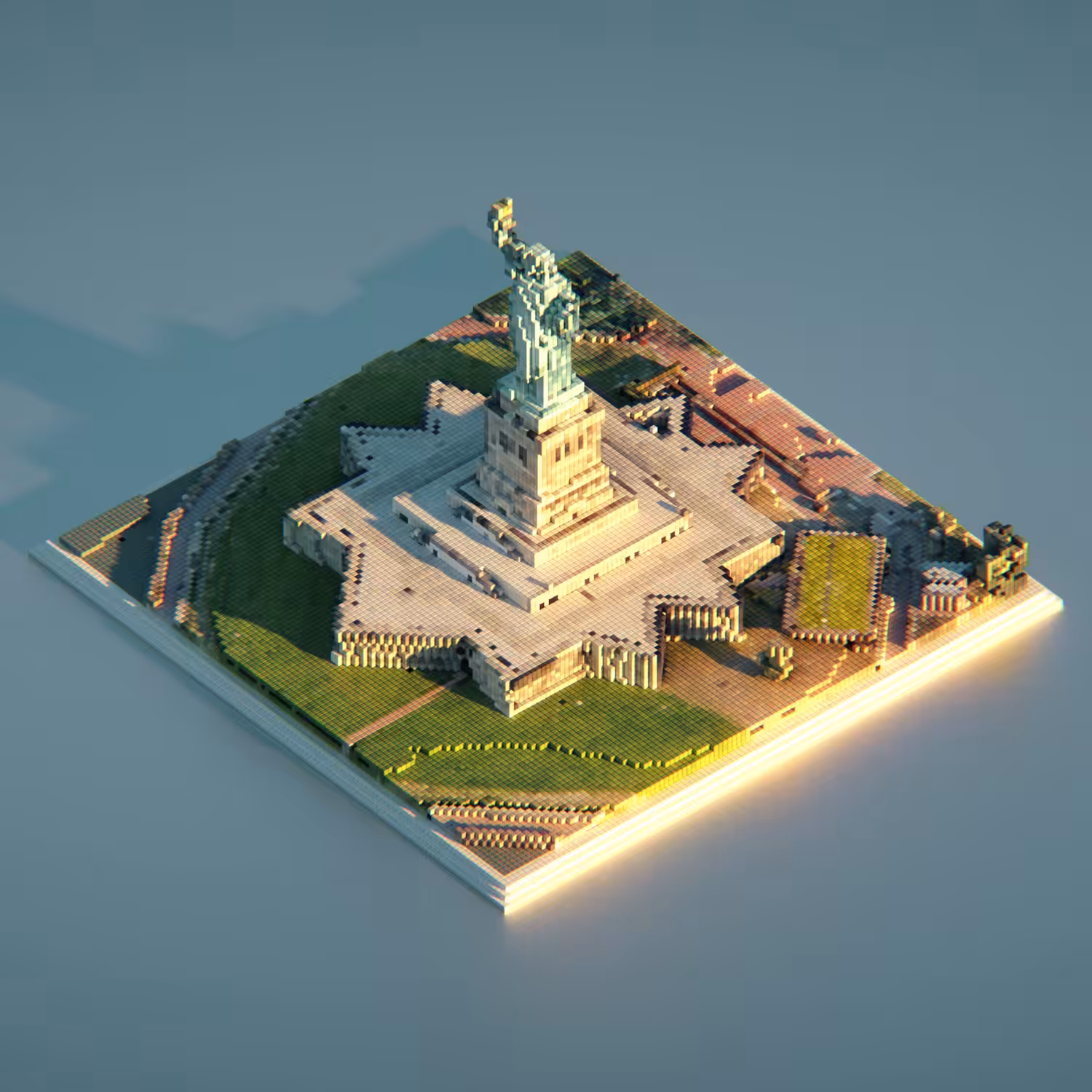 GeoBlock #4 Statue of Liberty (New York City)