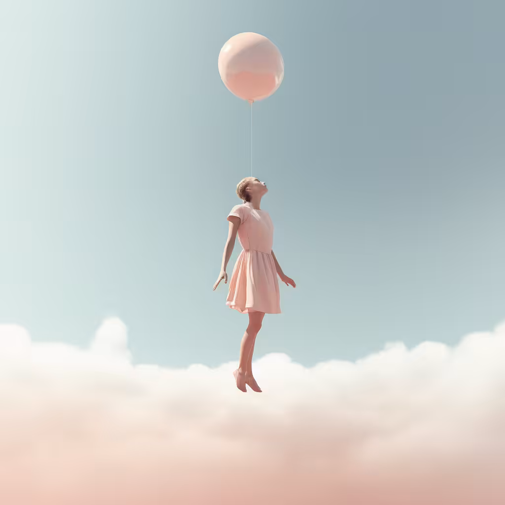Suspended in Pink
