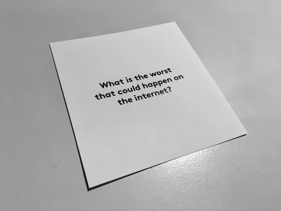 What is the worst that could happen on the internet?