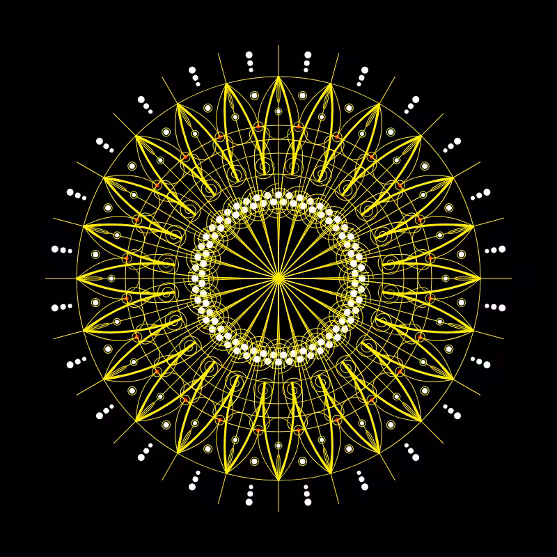 Fixed mandala #004 #1