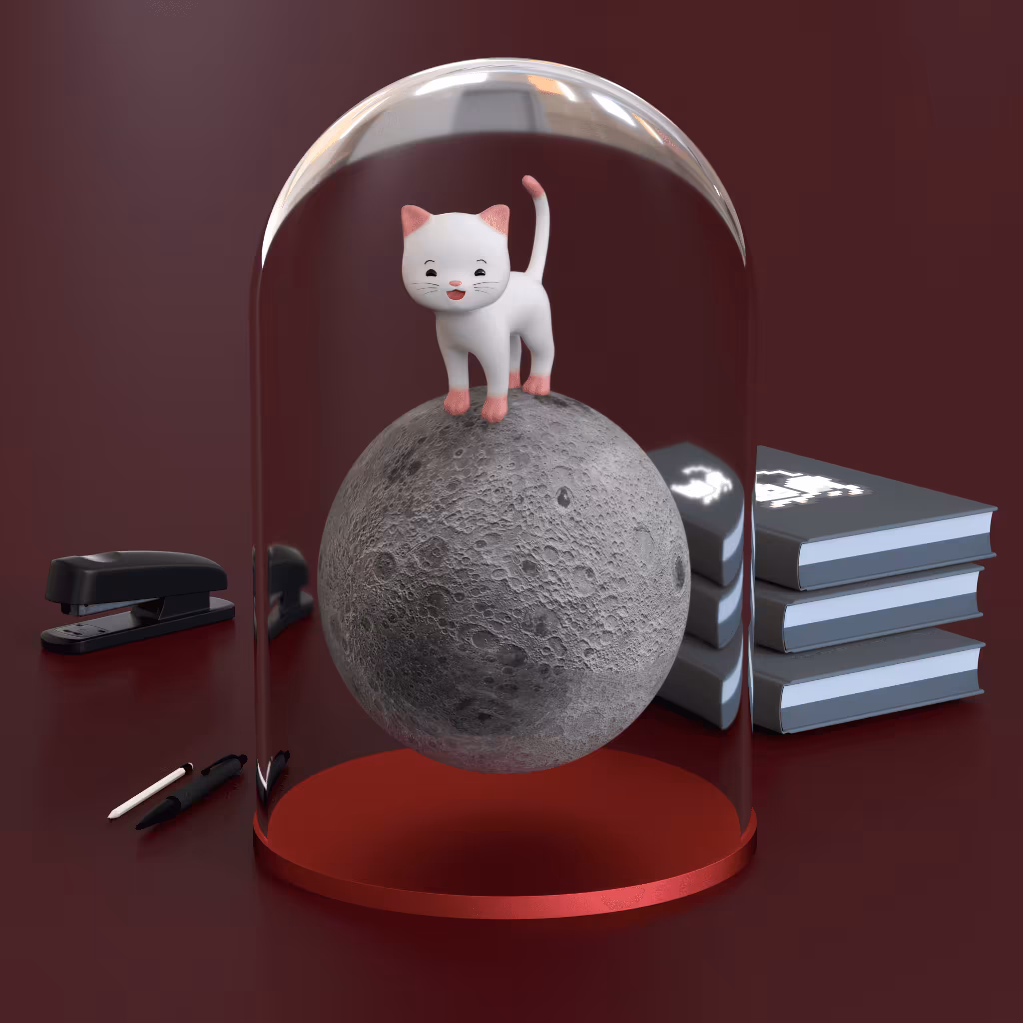 Caged - #42 - MoonCat Edition