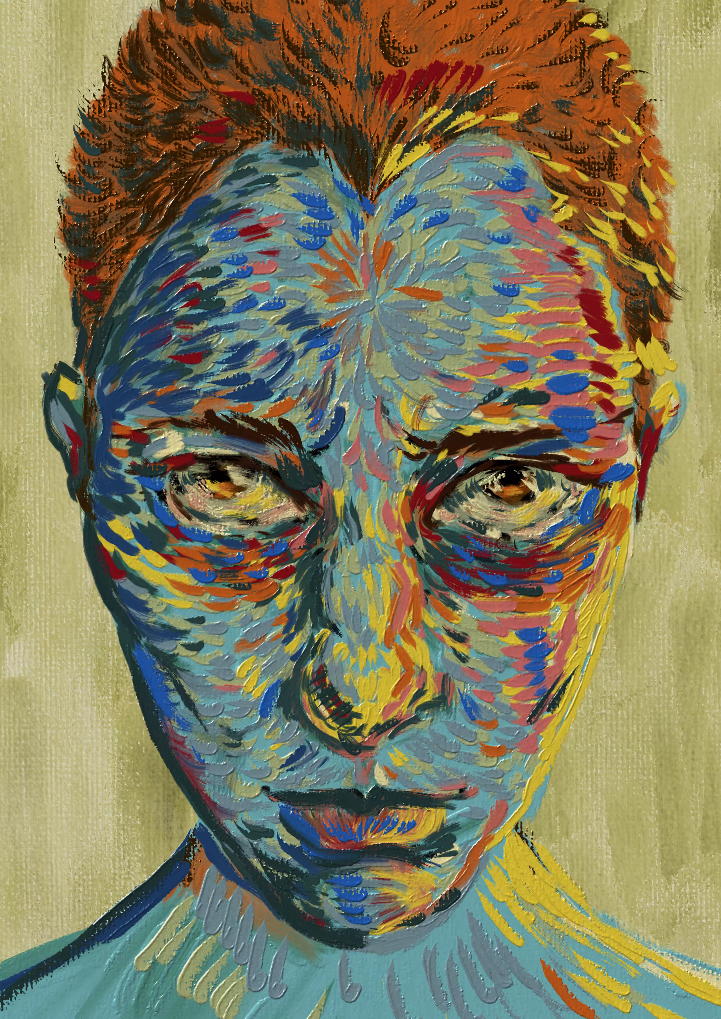 Something like 2025 summer self portrait 