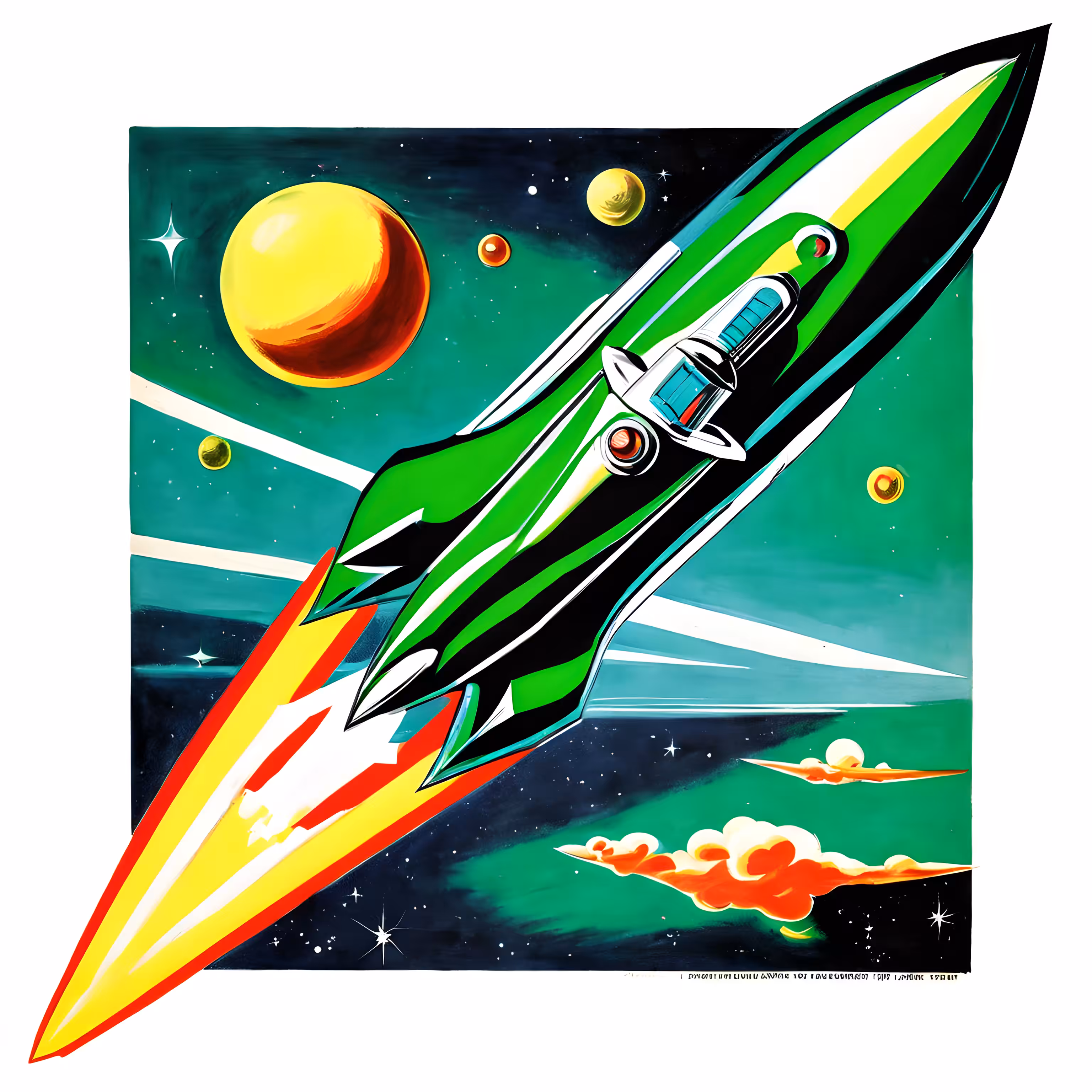 Wish You Were Here: Retro Rockets #13