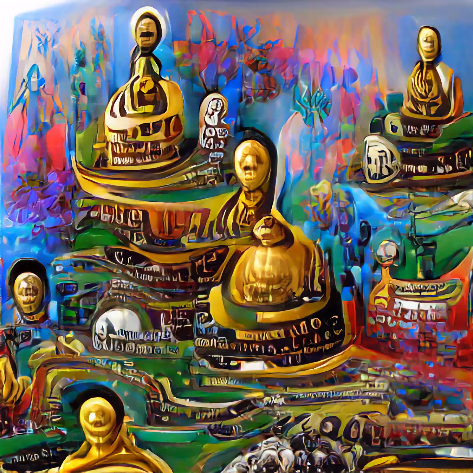 55. The World of Thousand Buddhas