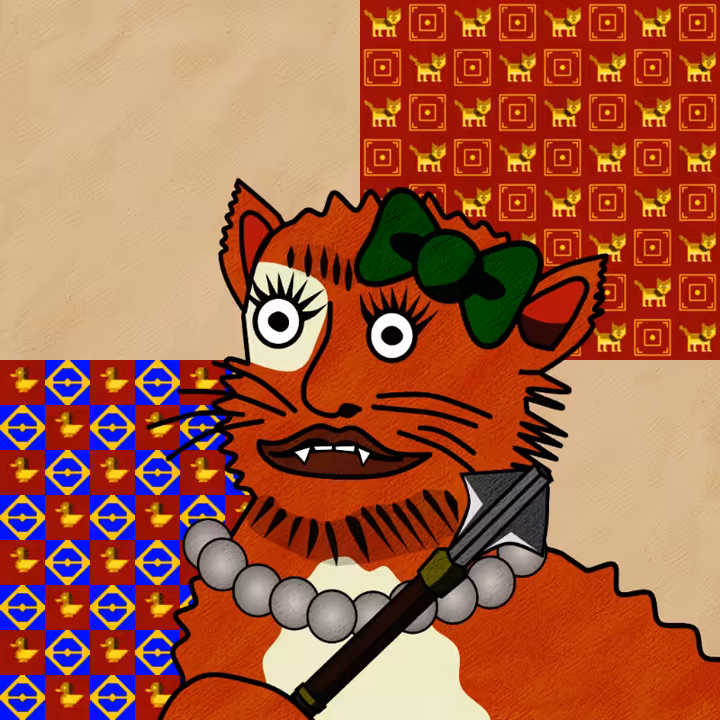 Famous Medieval Cat #10