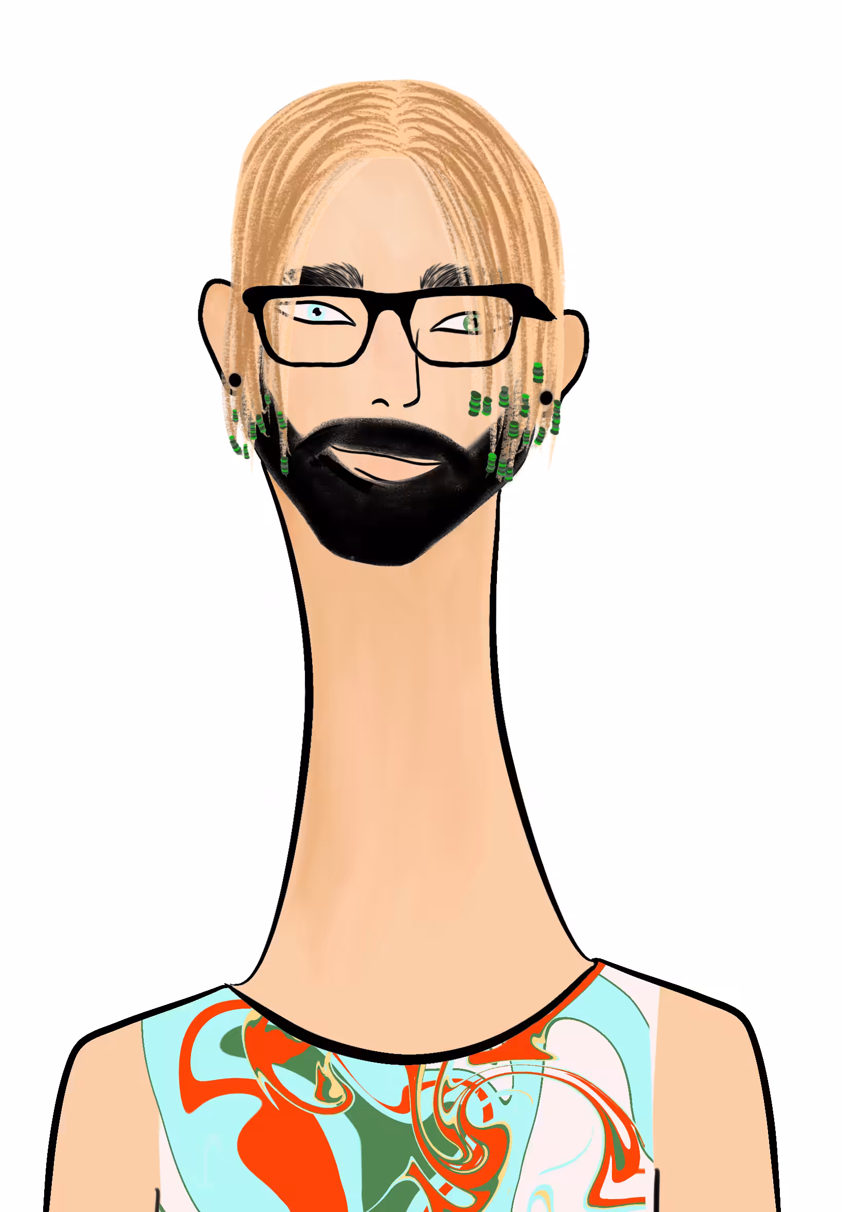 Long Neckie Fellas #435