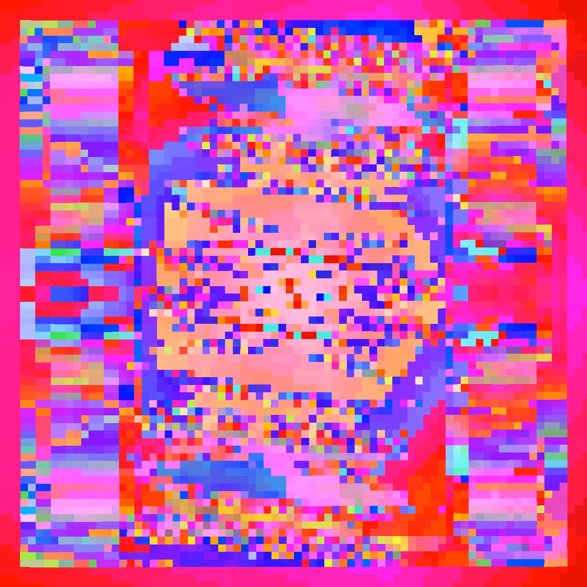 Psychedelic Dance of Pixels #4