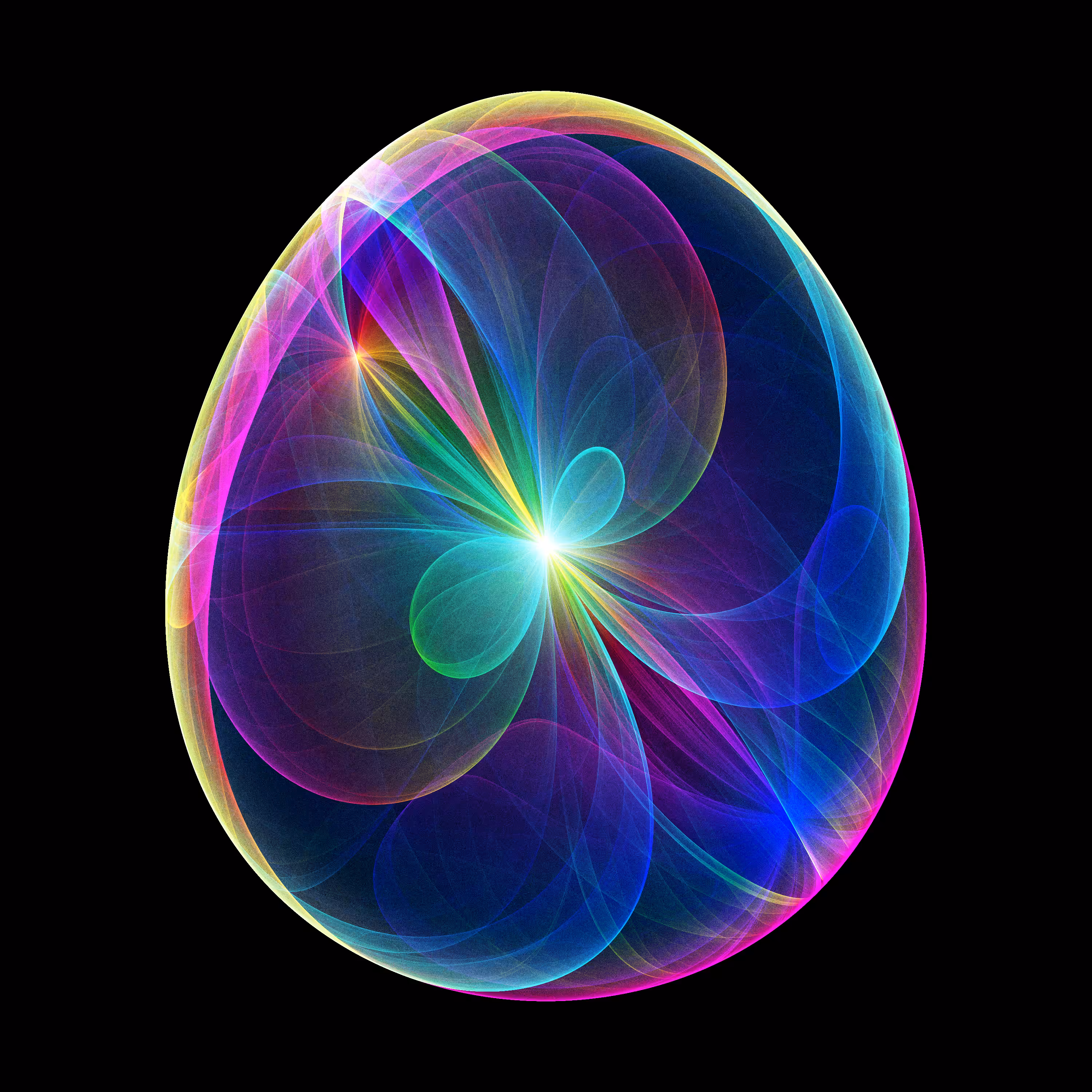 Painted egg 10 