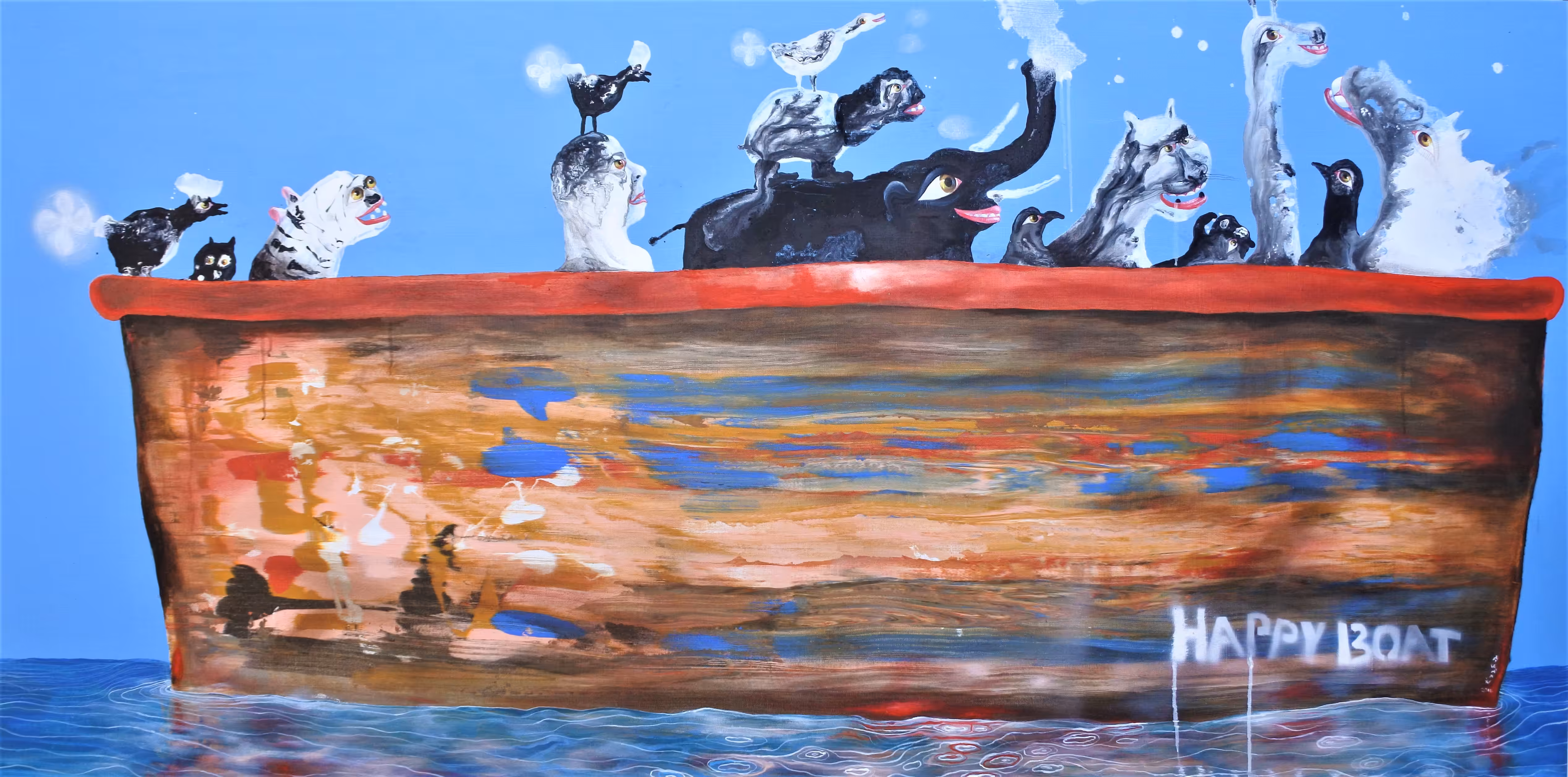 cloud dream: Happy Boat