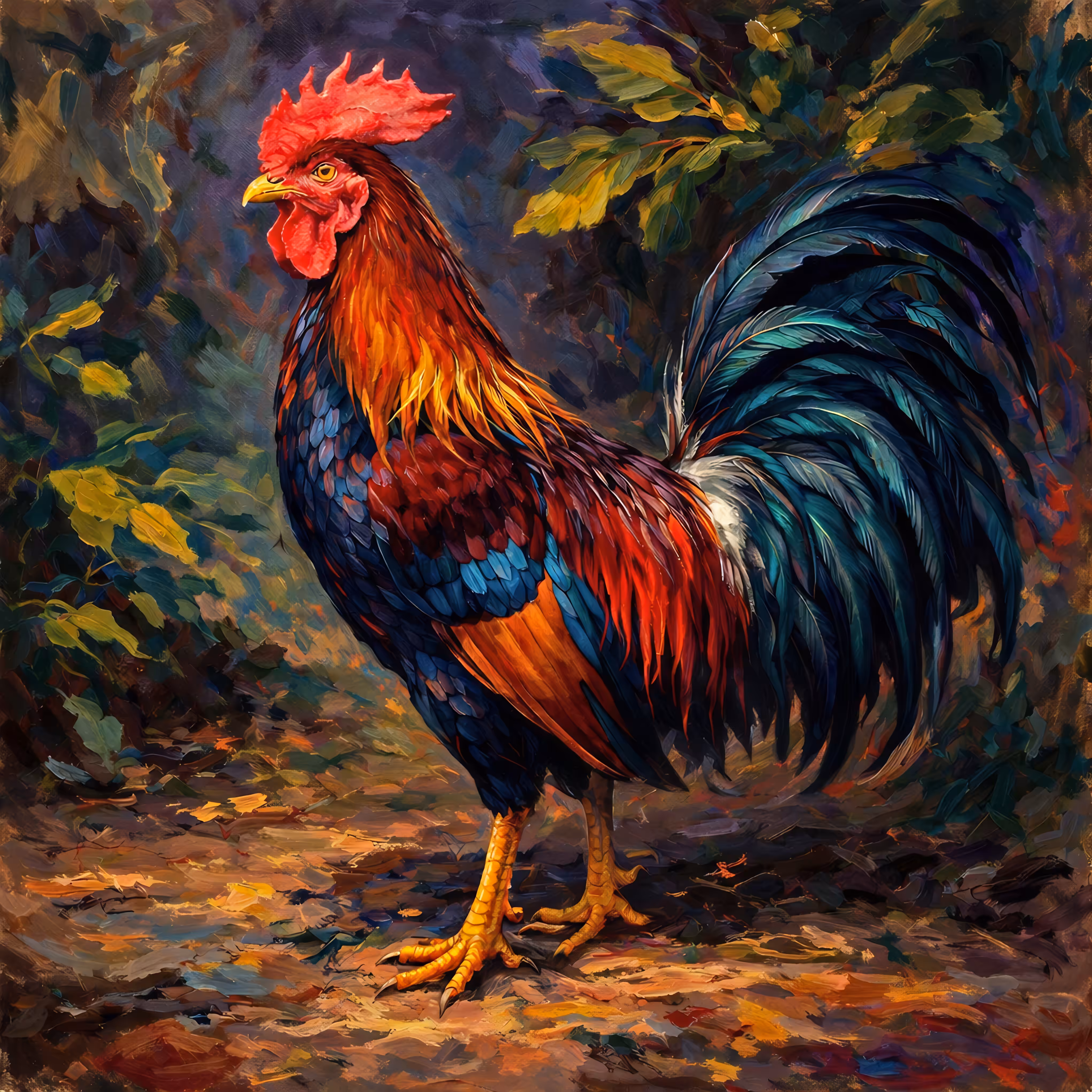 Life List of an AI Birder: Gallus gallus