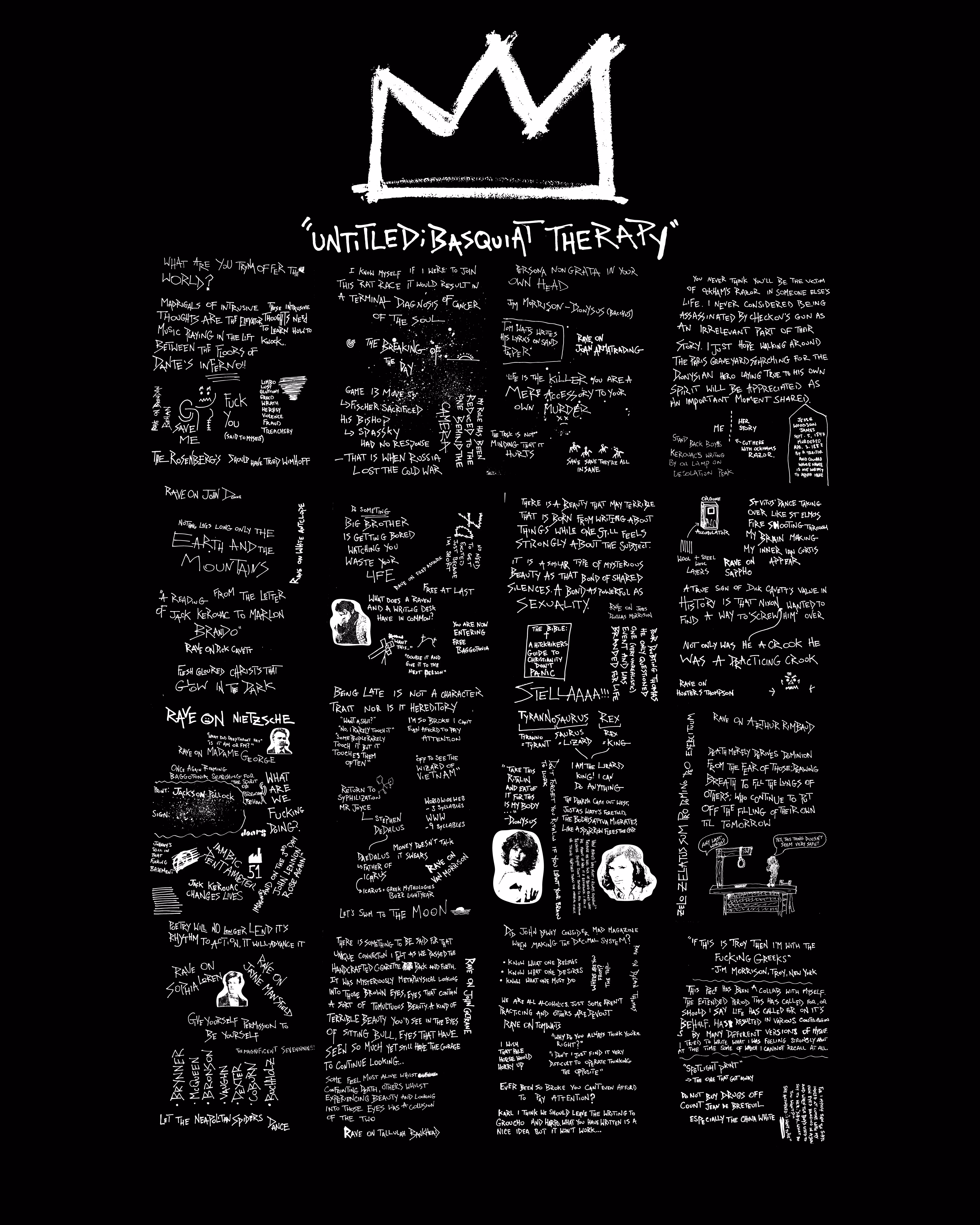 "Untitled; Basquiat Therapy"