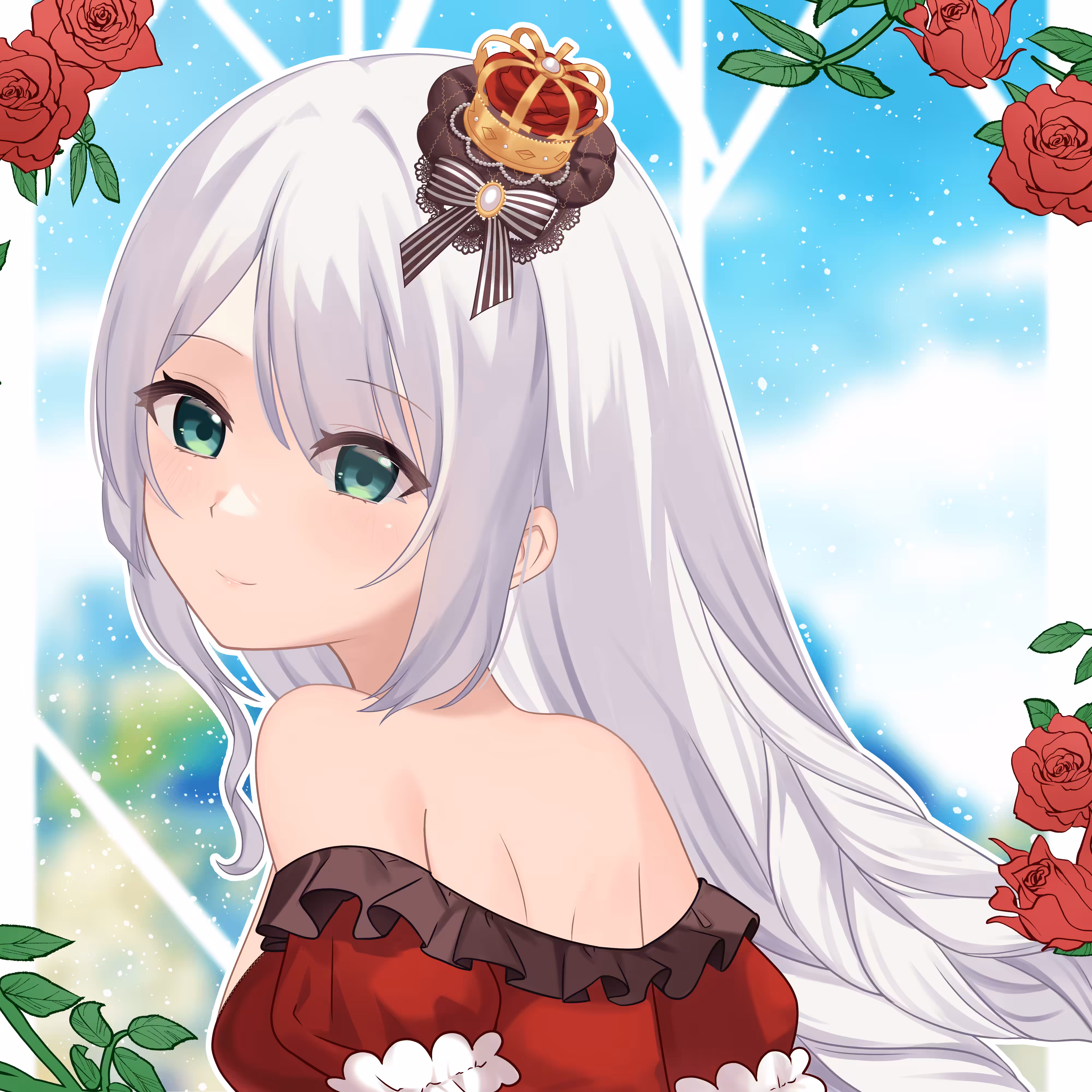 Red rose princess