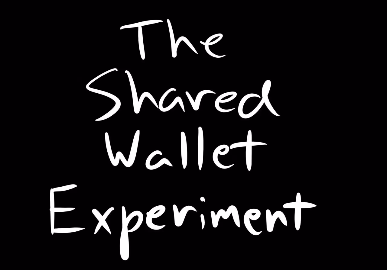 The Shared Wallet Experiment