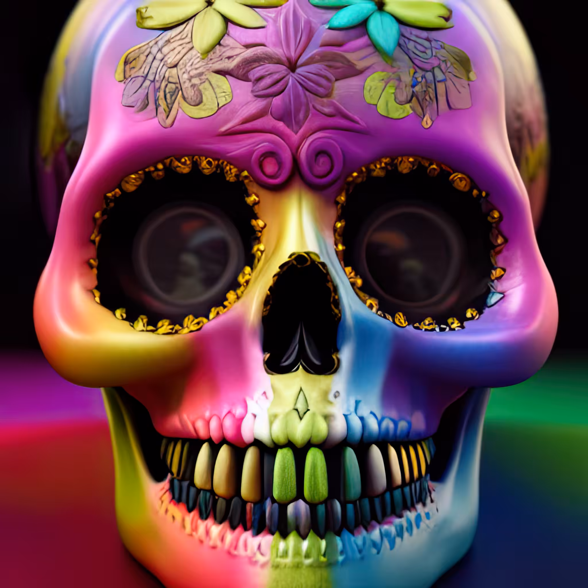 Head Case - A Color Study: Head Case #152