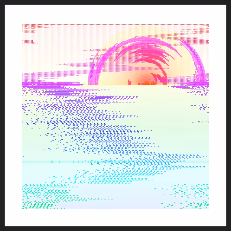 Glitch Acuarela #31