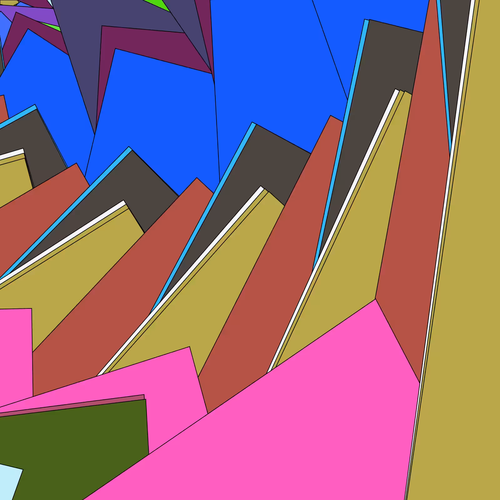 Kami Paper Piles - #3