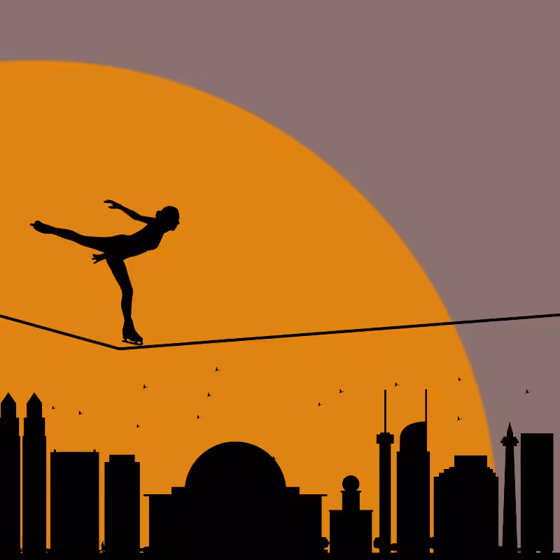 Dancing over the city #9