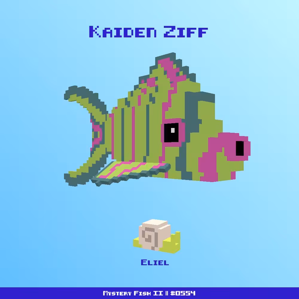 Kaiden Ziff :: Mystery Fish 0554/1000
