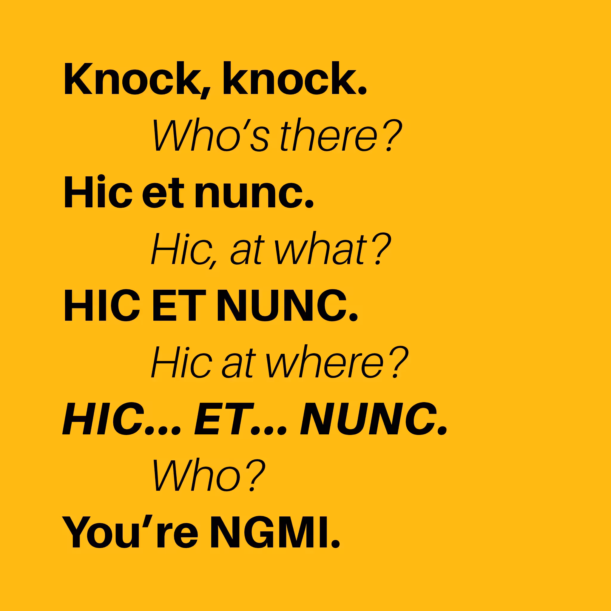 A short #NFT story.