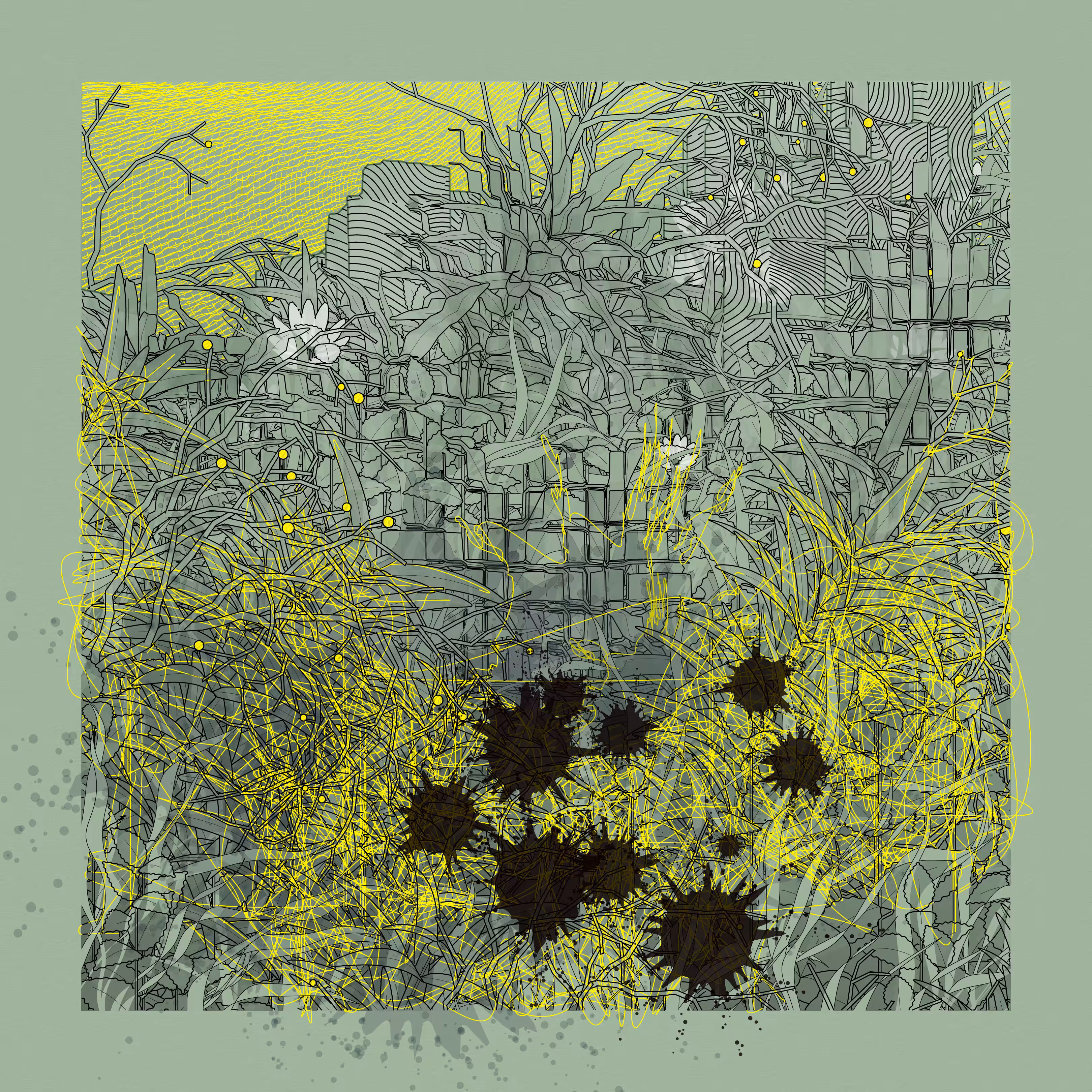 Landscape with Carbon Capture #5808