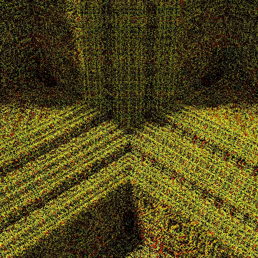 Colorful, warped cubic sponge forms #12