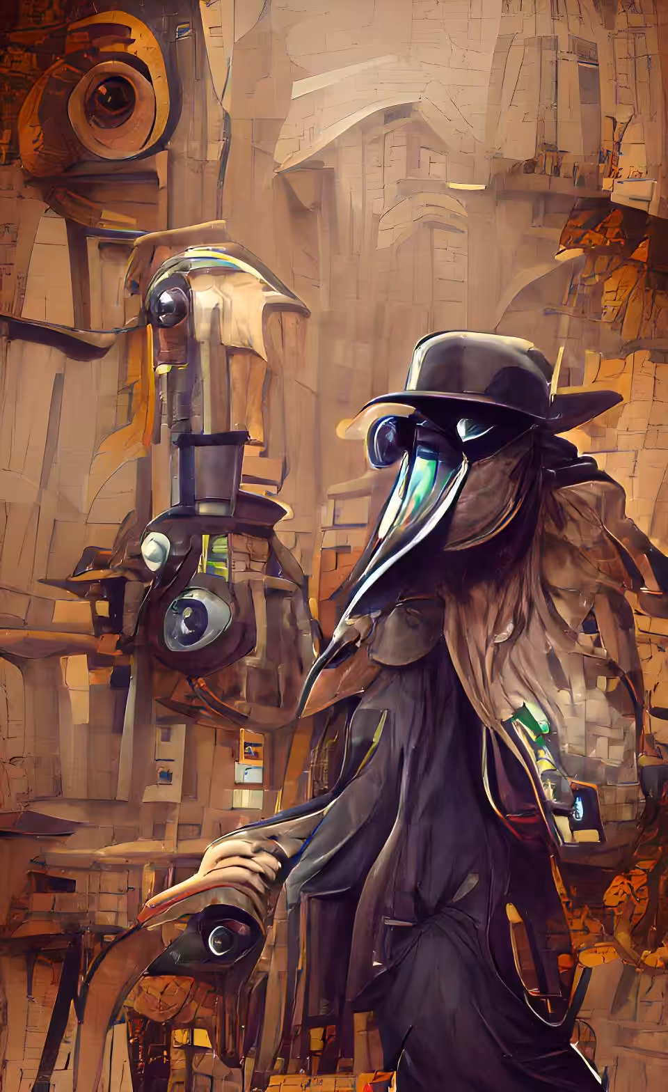 Visualizations Of An Abstract Mind: The Plague Is Nigh