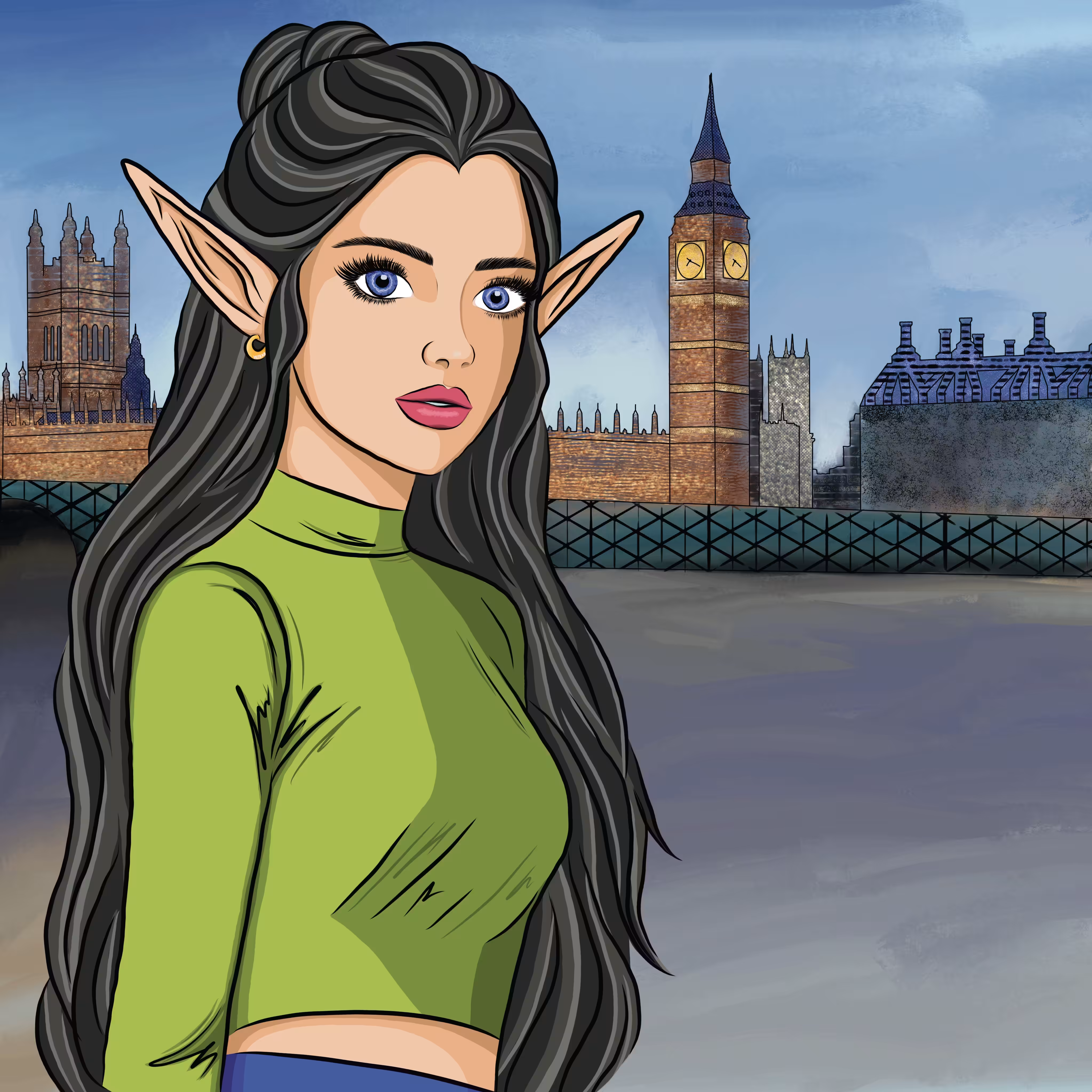 Elf in London