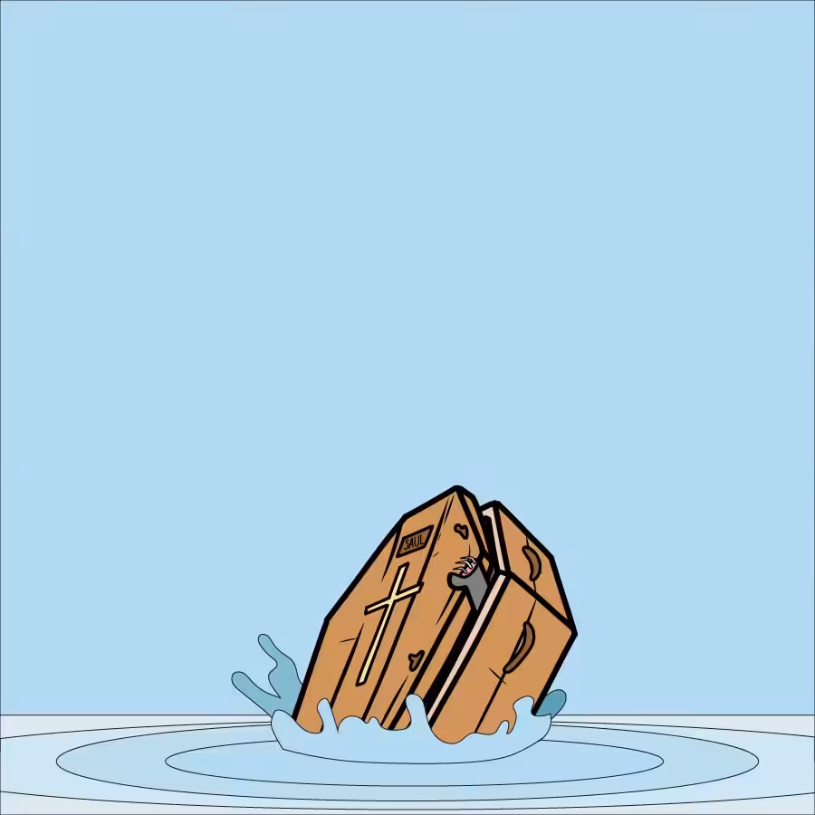 Saul The Salmon #022 - In a Coffin