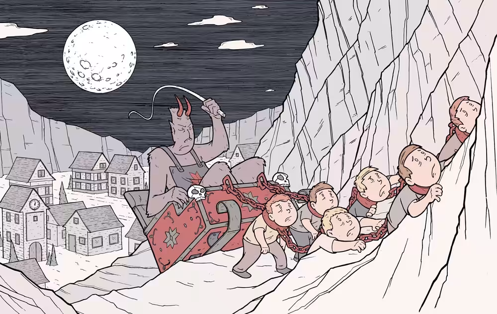 Krampus Sleigh Ride