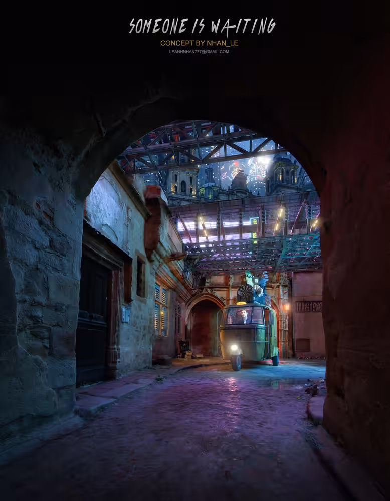 Concept Someone is waiting