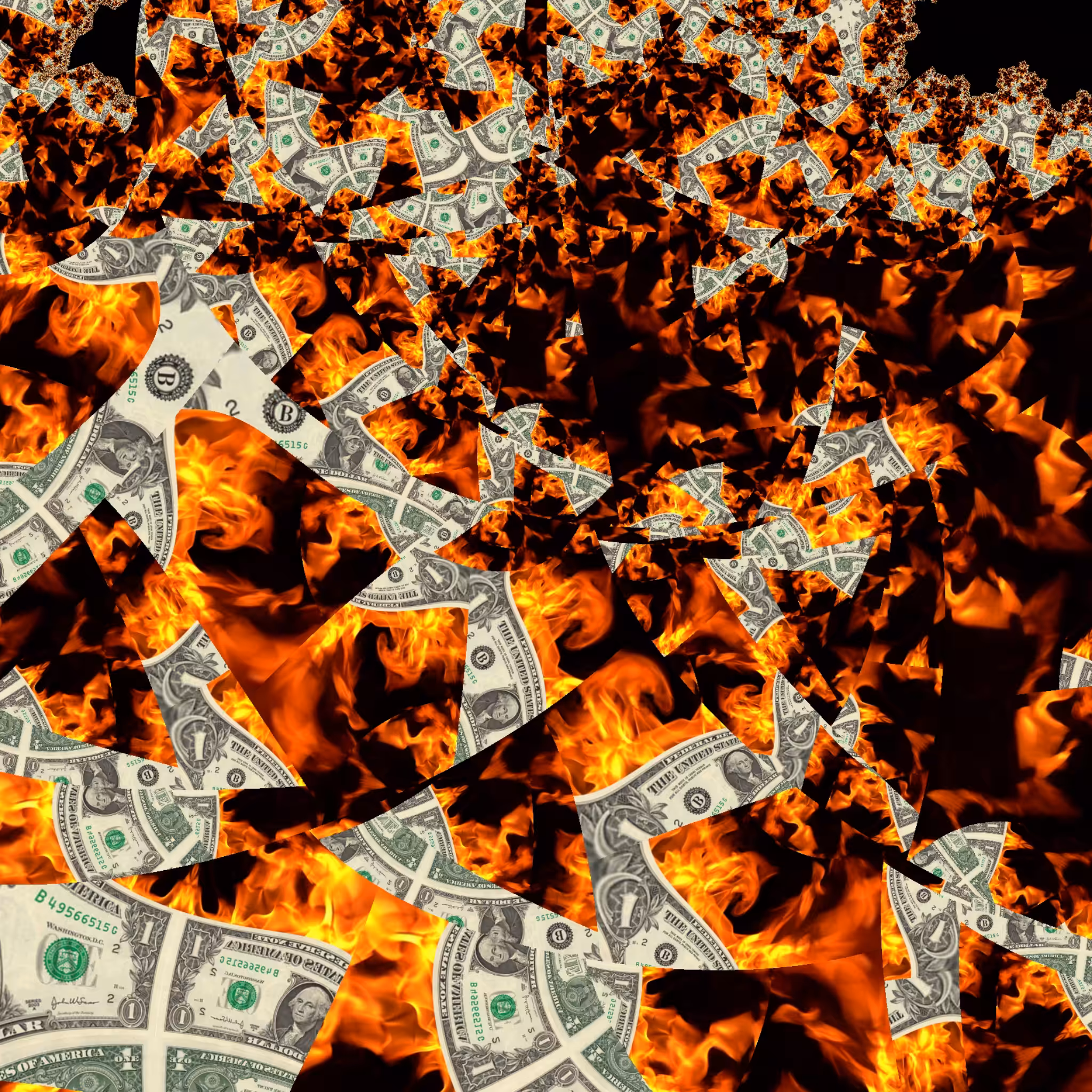 USD Fractal Fire #3