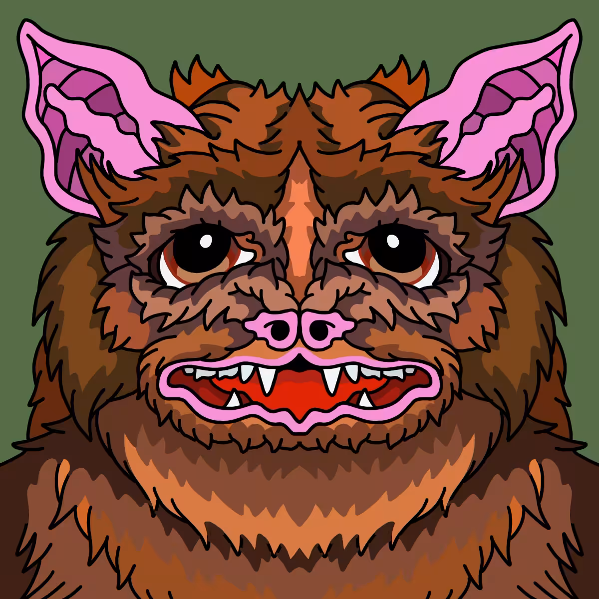 Hedz: |Hedz| Batfaced Flyboy