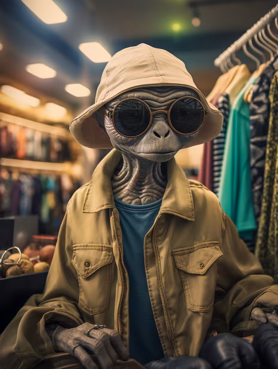 Alien on aisle 3!! 
