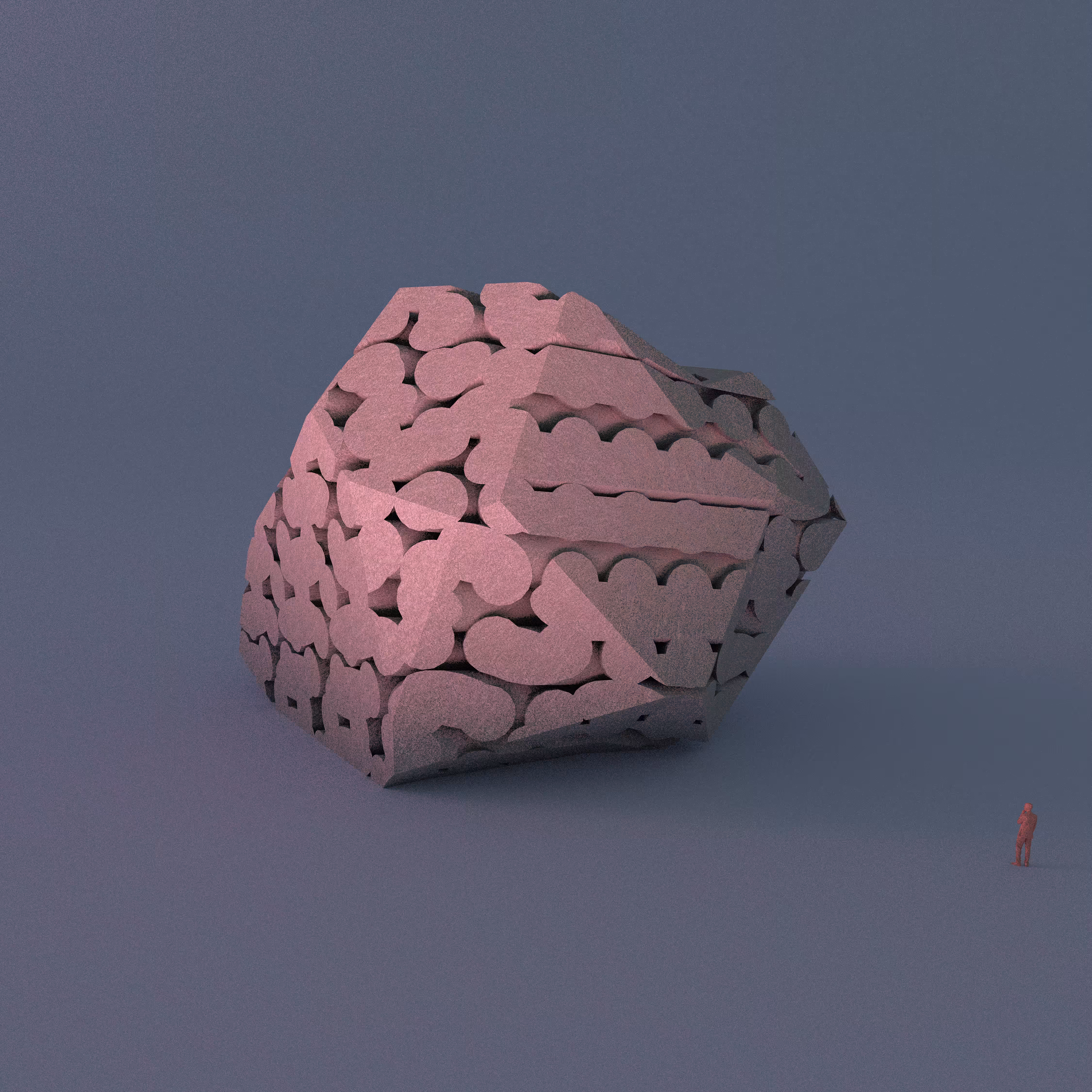 Rock with Figure