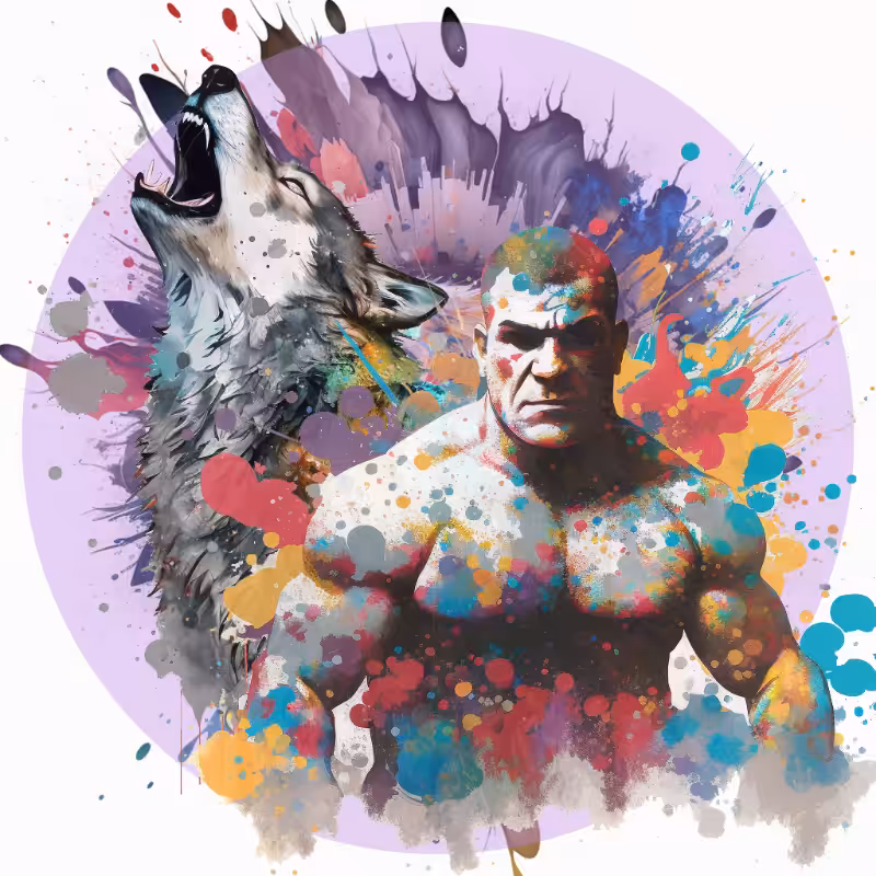 The Wolf and The Wrestler Bloke #15
