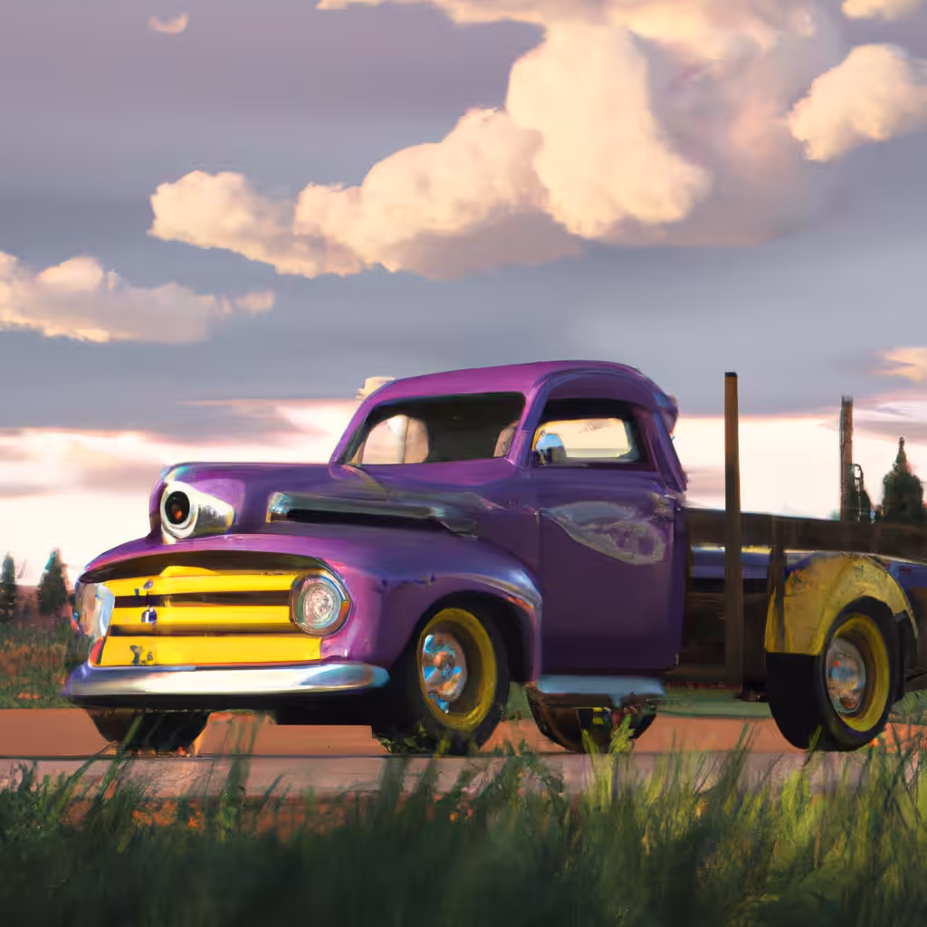 Purple Pickup