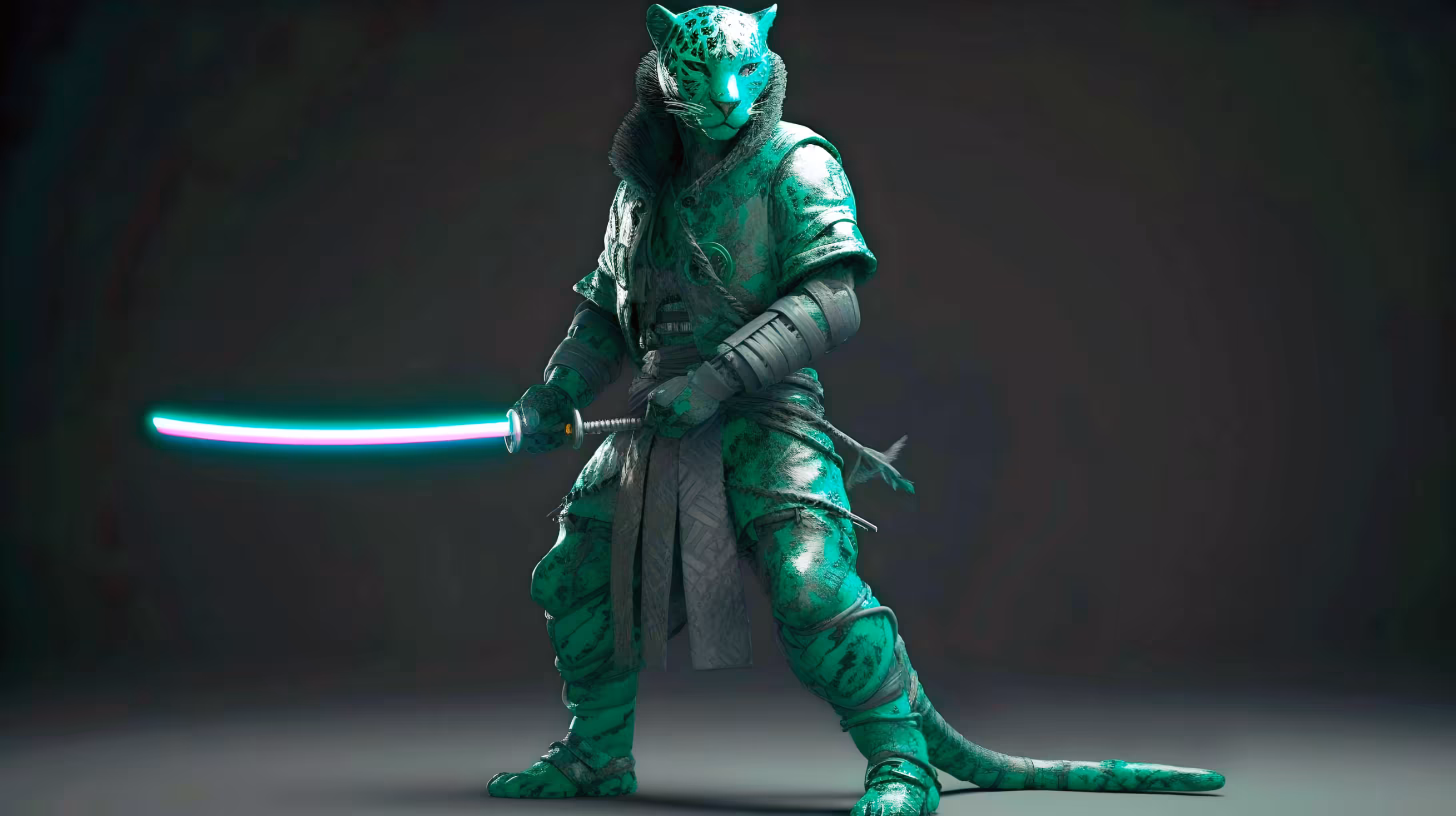 Puss Ninja 1/1 Gen.1: #303 Jade Blade