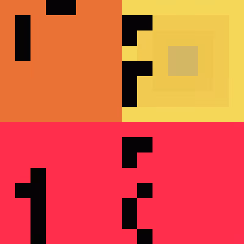 mINIMAL PIXEL ABSTRACT #5