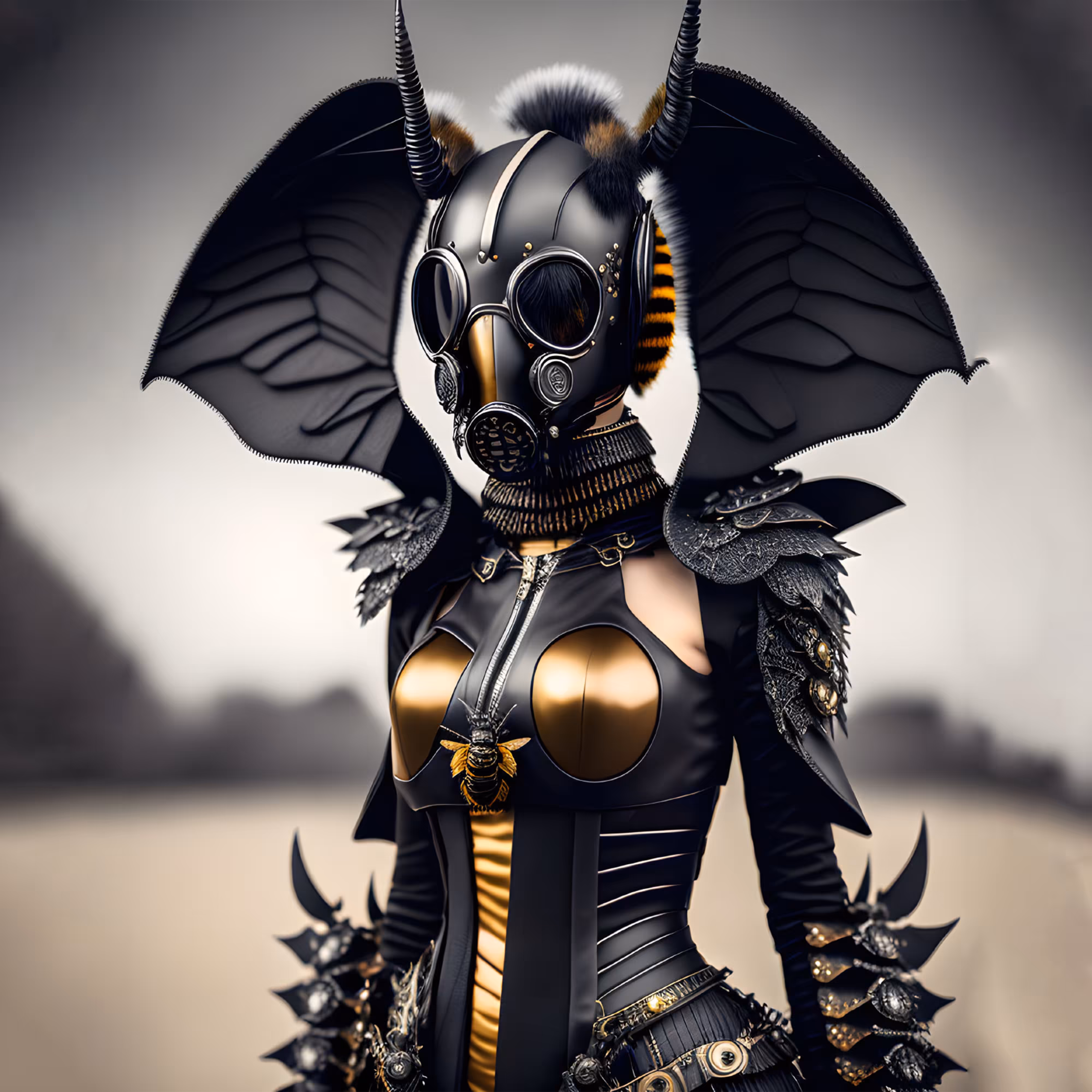  Hive of warrior bees: H.W.B #97