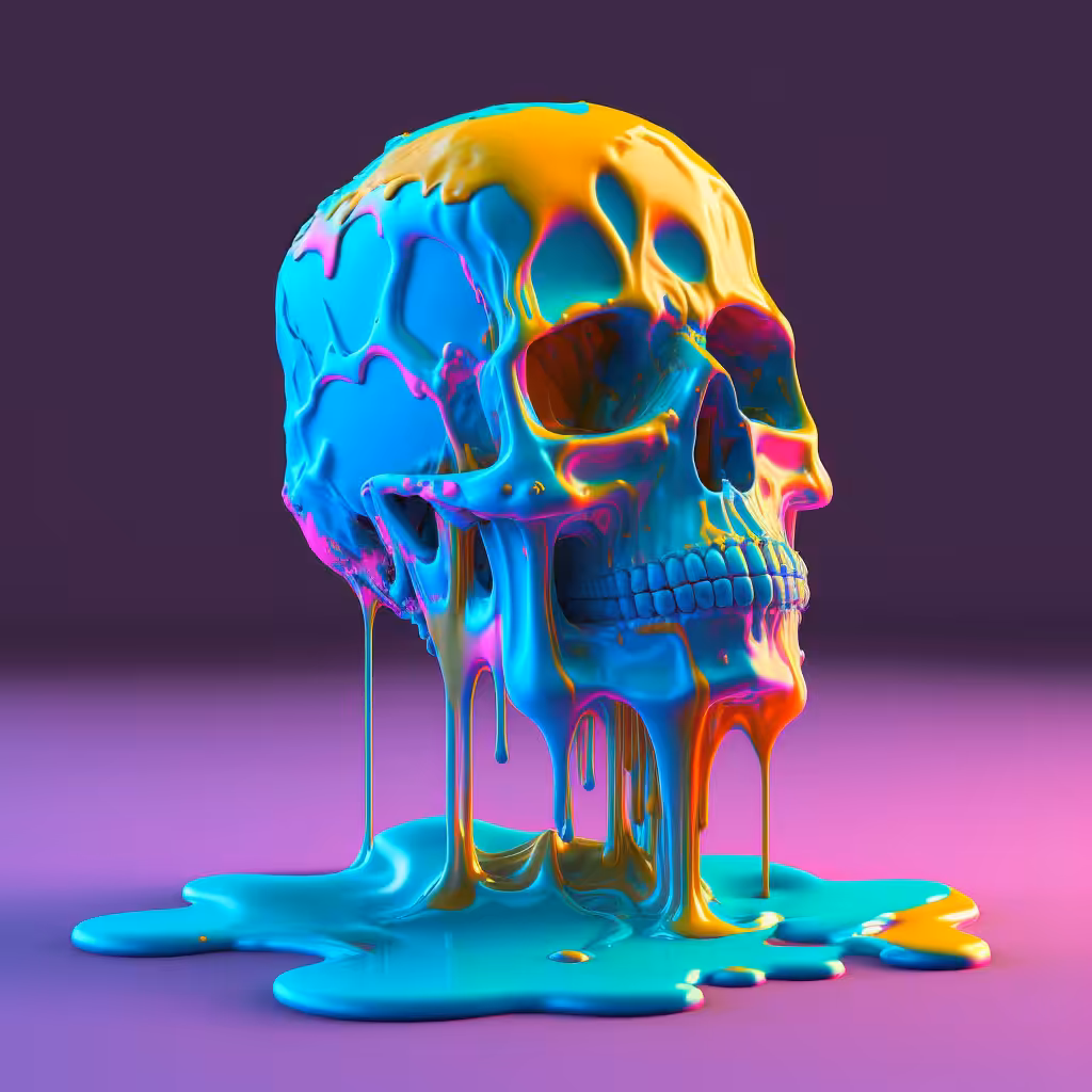 Melting Skull