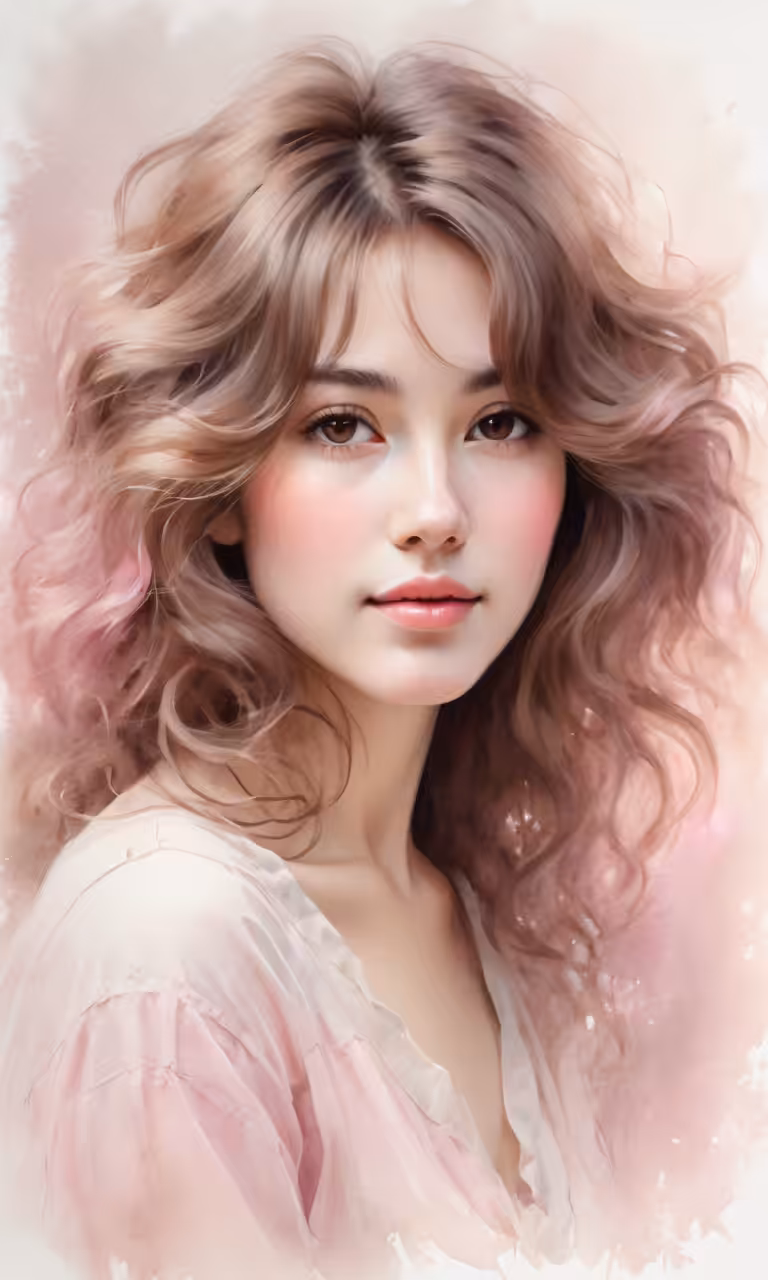The Pastel painting