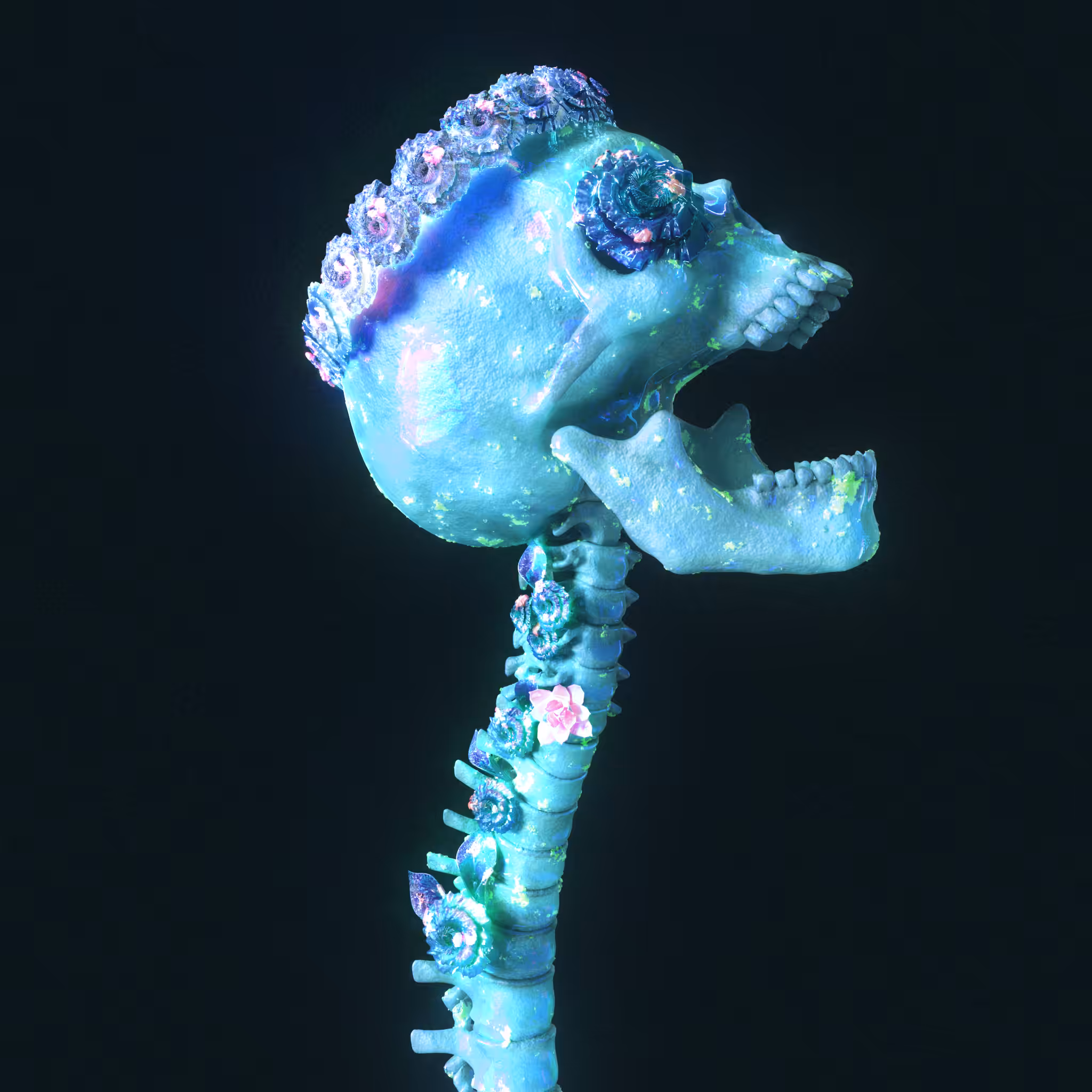 In the form of a skeleton #25
