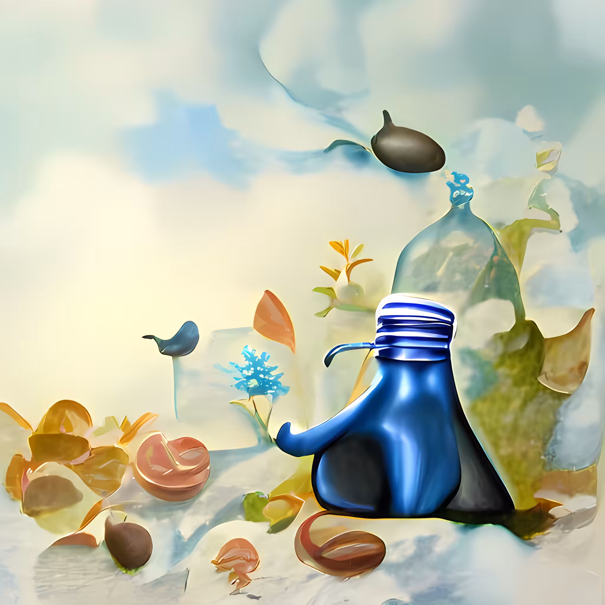 This is not a blue bottle - II