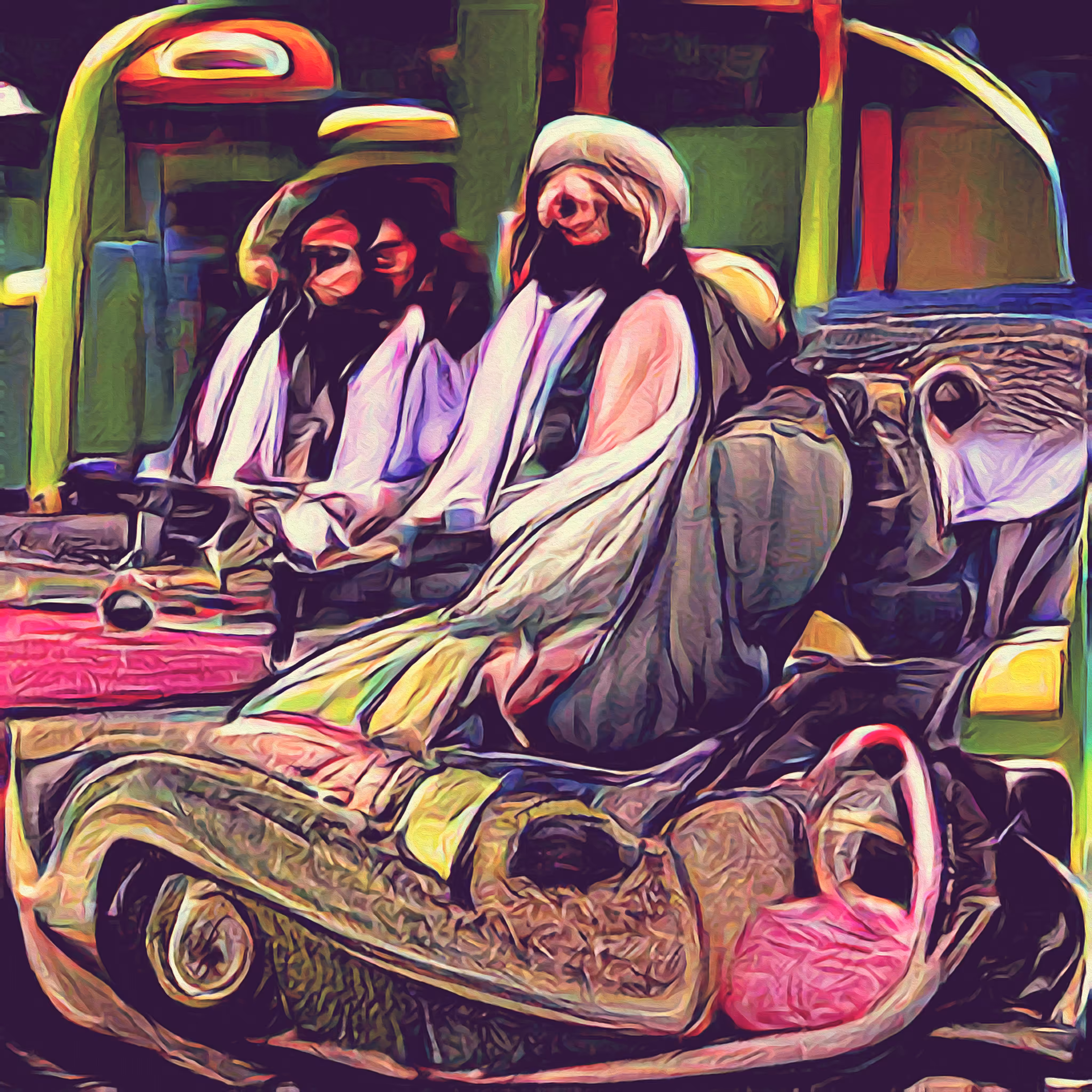 Talibans on bumper cars #2