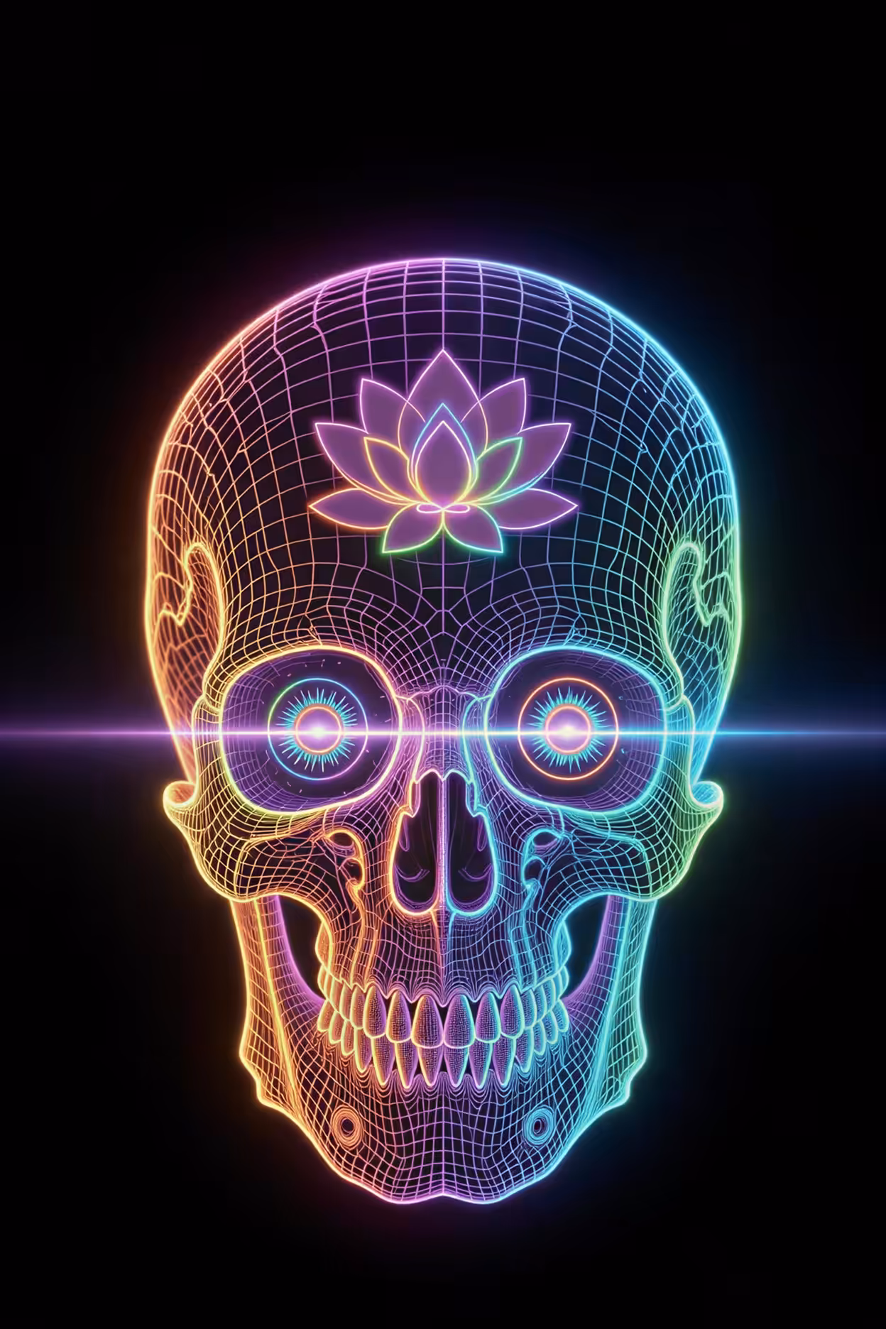 Flor do Lótus — Cybernetic Temple: Flor do Lótus X – Neon Consciousness
