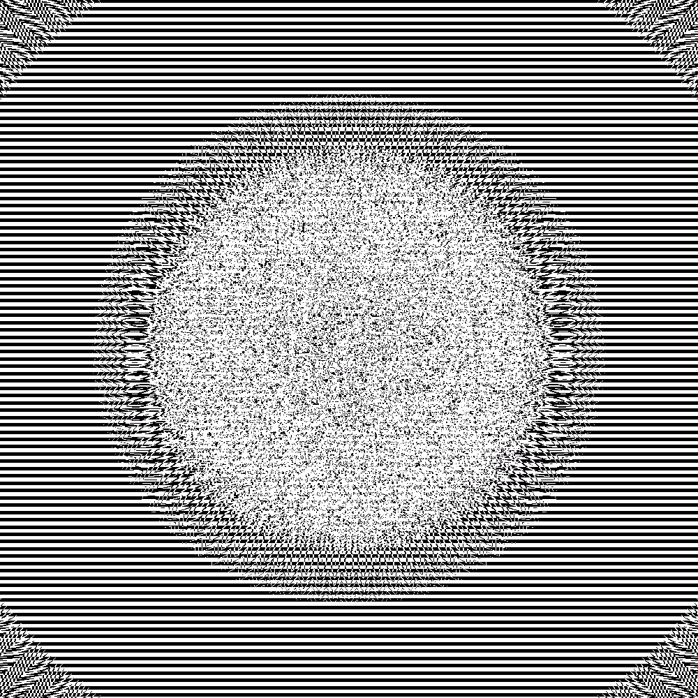 Circle and Pulses #3