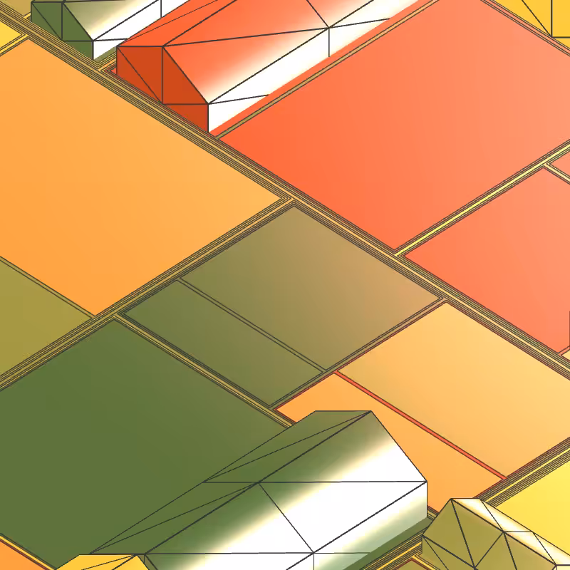 Geometric city #43