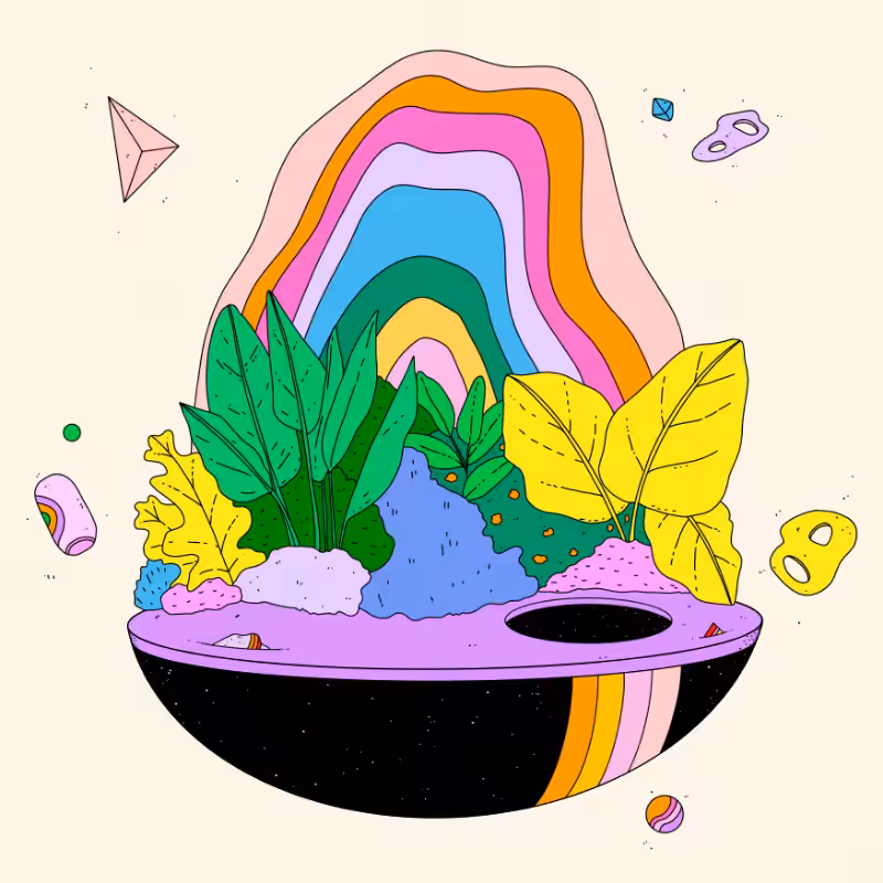 🌈🌴🪐 #40