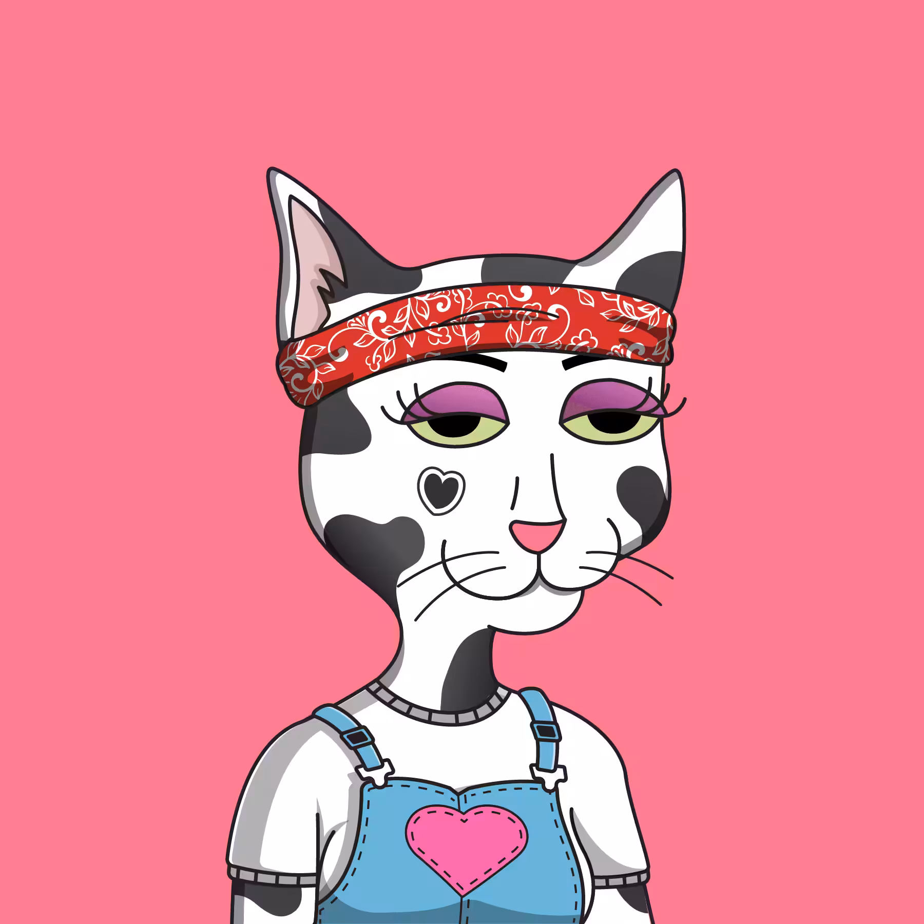 Girl Cat #474